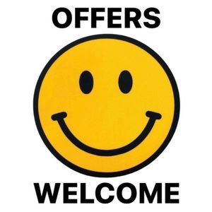 Offers are always welcome!!